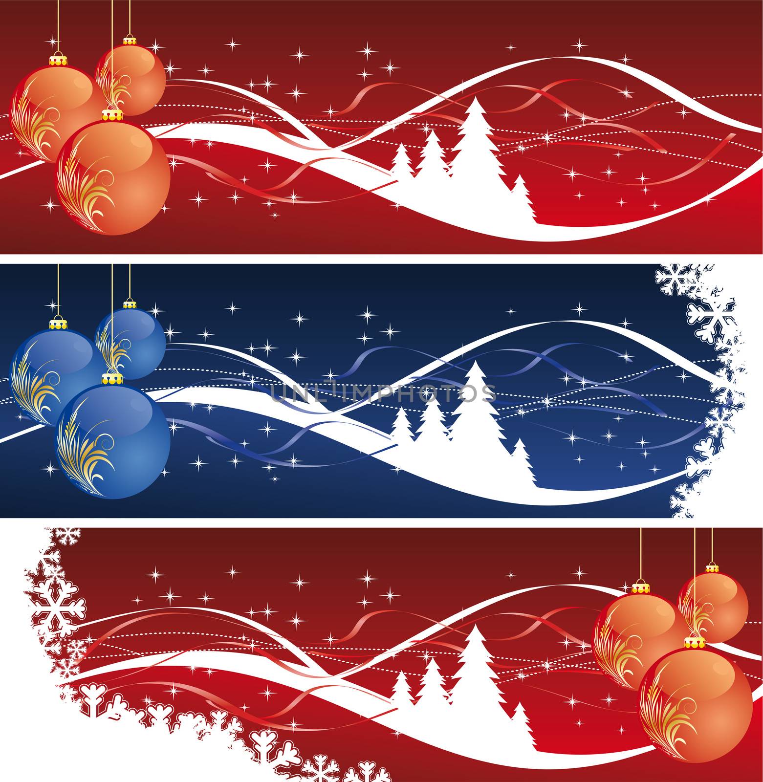 Christmas Decoration banners by WaD