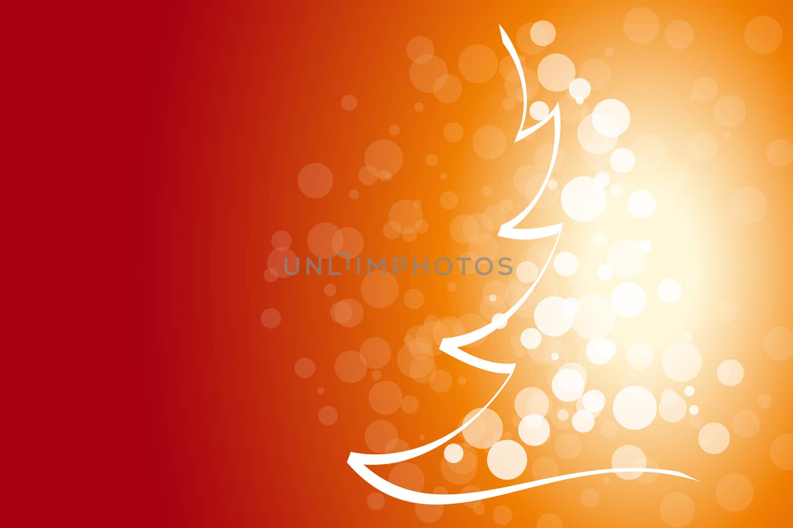 Abstract Winter and Christmas background in red color