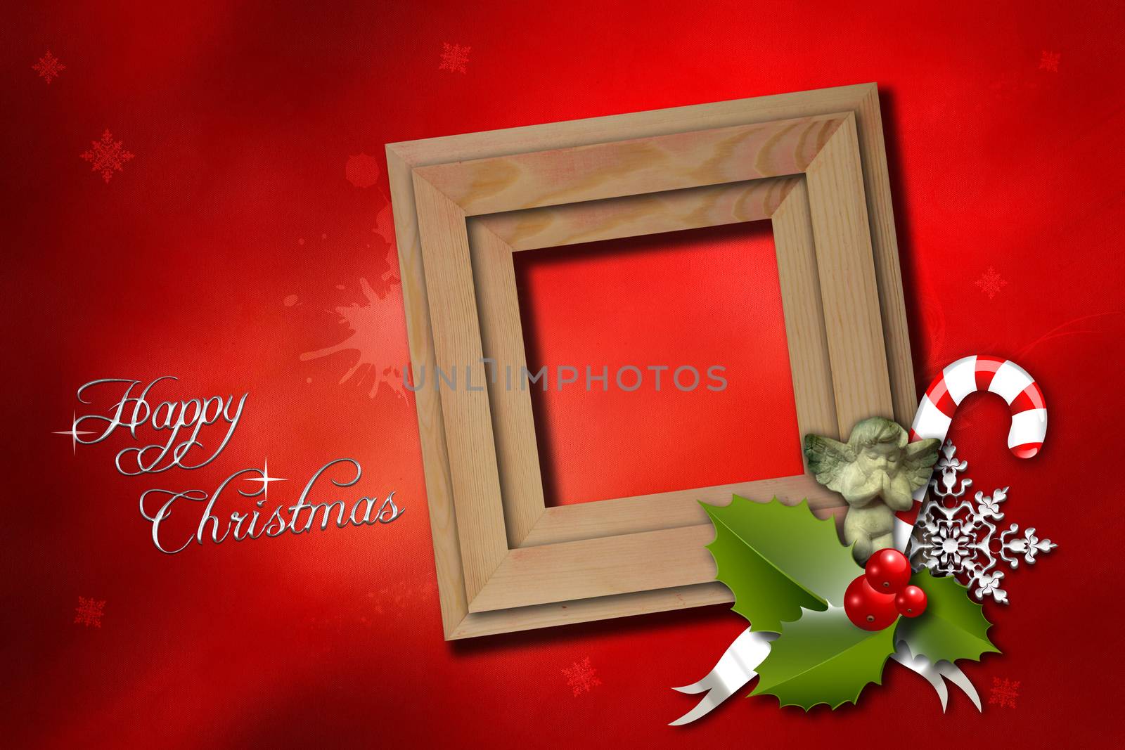 Christmas decorative scrapbooking background for creative design