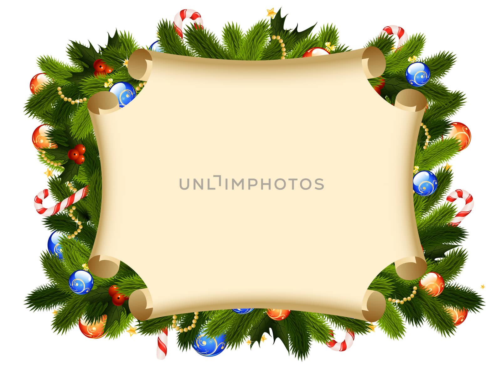 Christmas Background by WaD