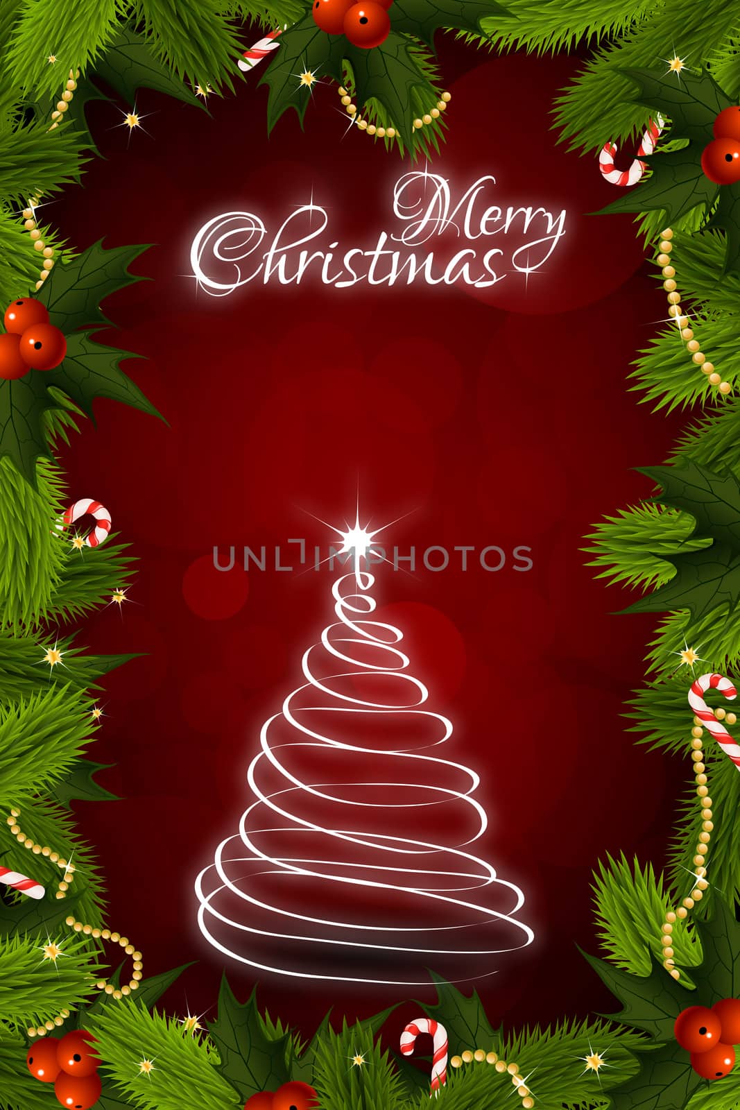 Christmas Greeting Card by WaD