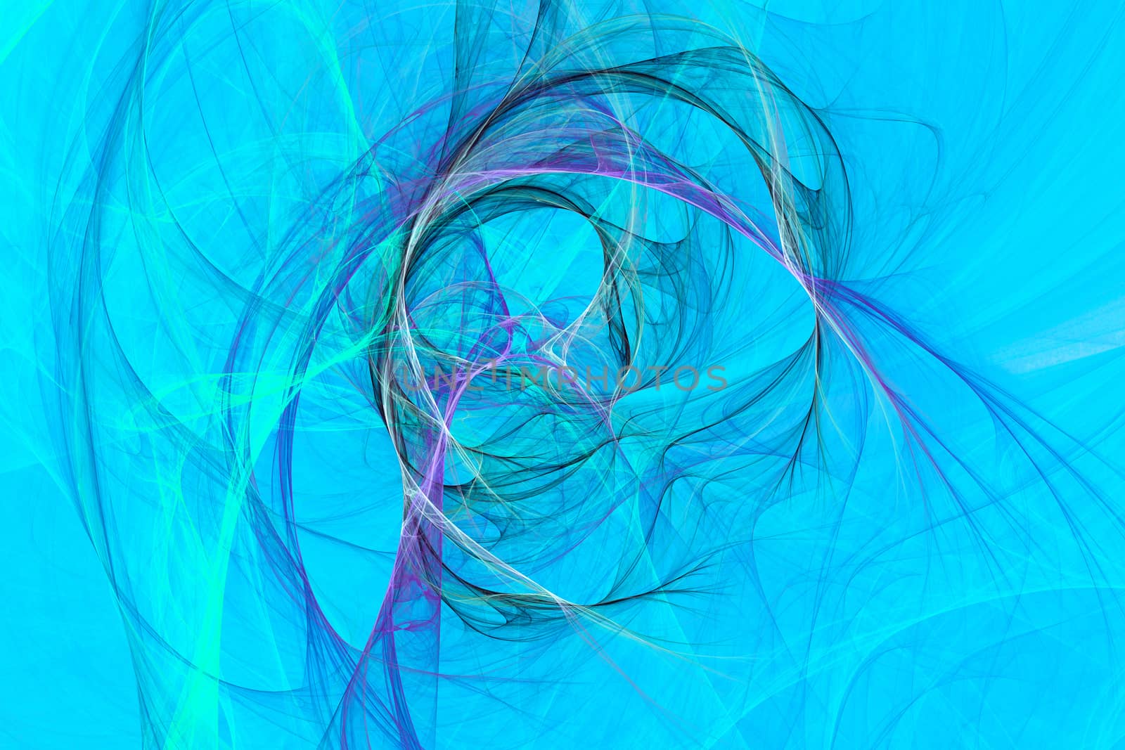 A abstract fractal background created using the recursive fractal flame algorithm.