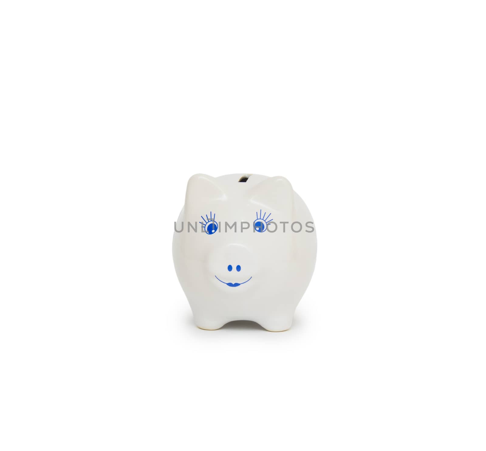 piggy bank isolated on white background