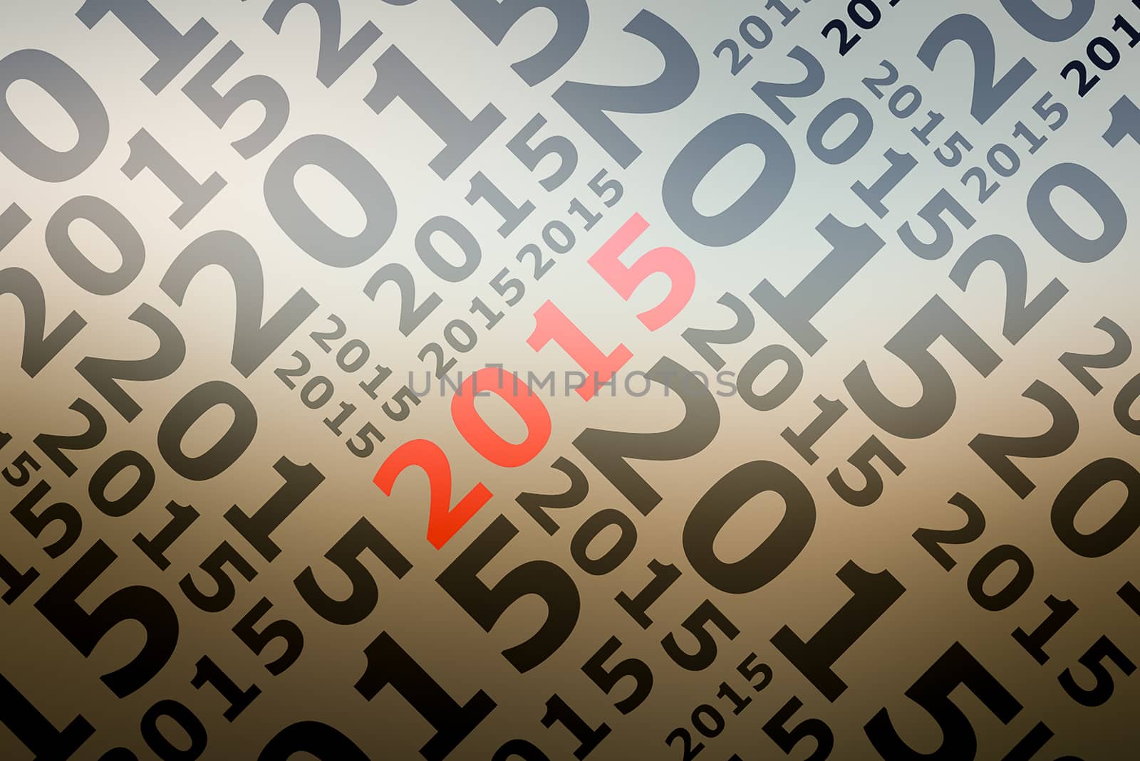 2015  Trendy Geometric single typographic word