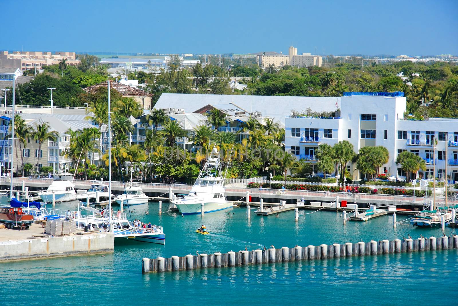 Key west pier by worachatsodsri