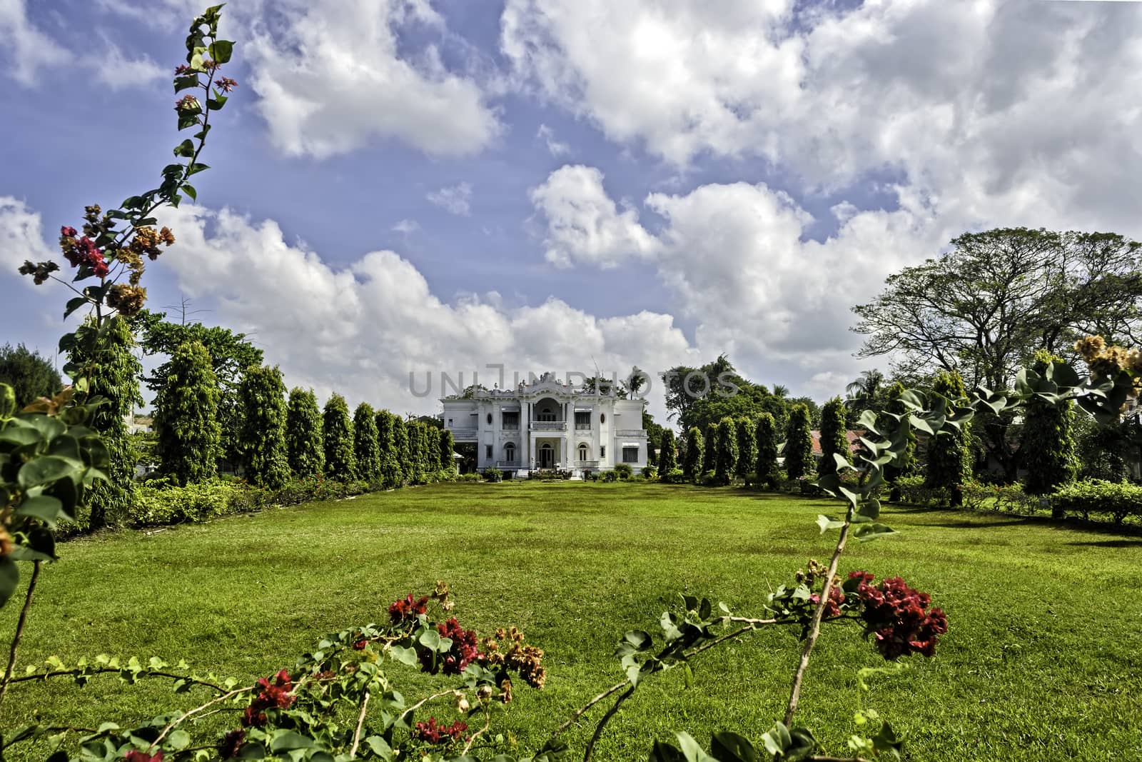 Old Spanish mansion in the Philippines