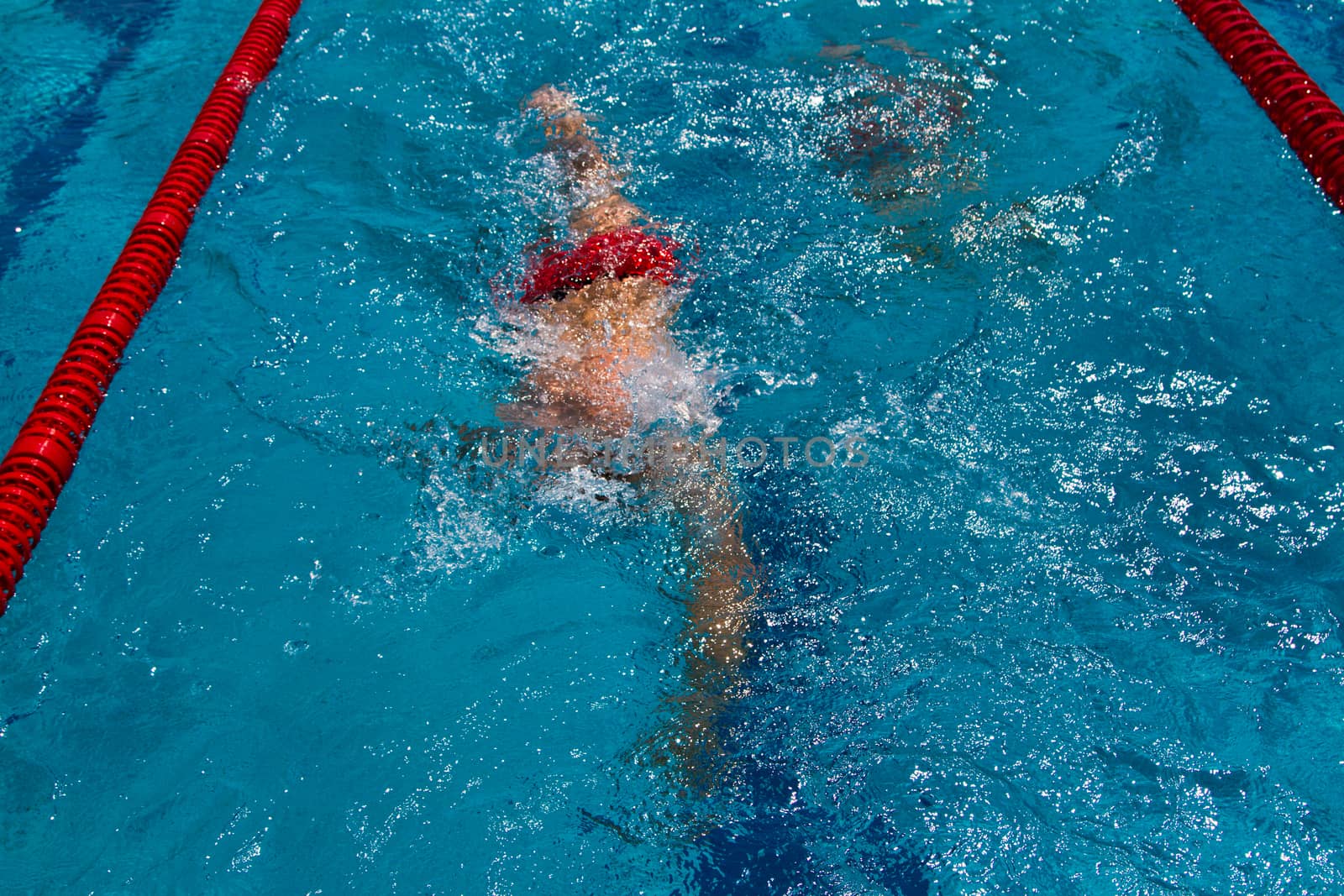 Swimming - Stock Image by grigorenko
