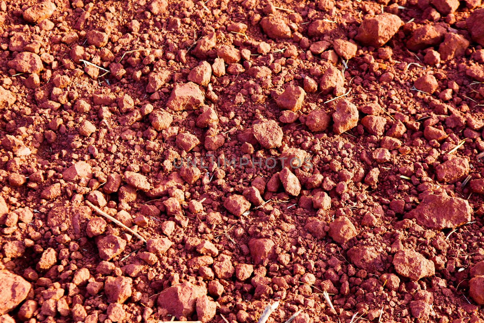 red gravel floor background texture