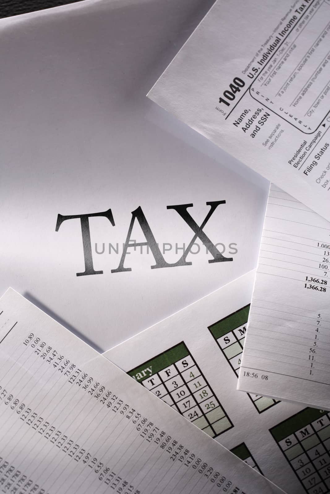 Operating budget, calendar and tax