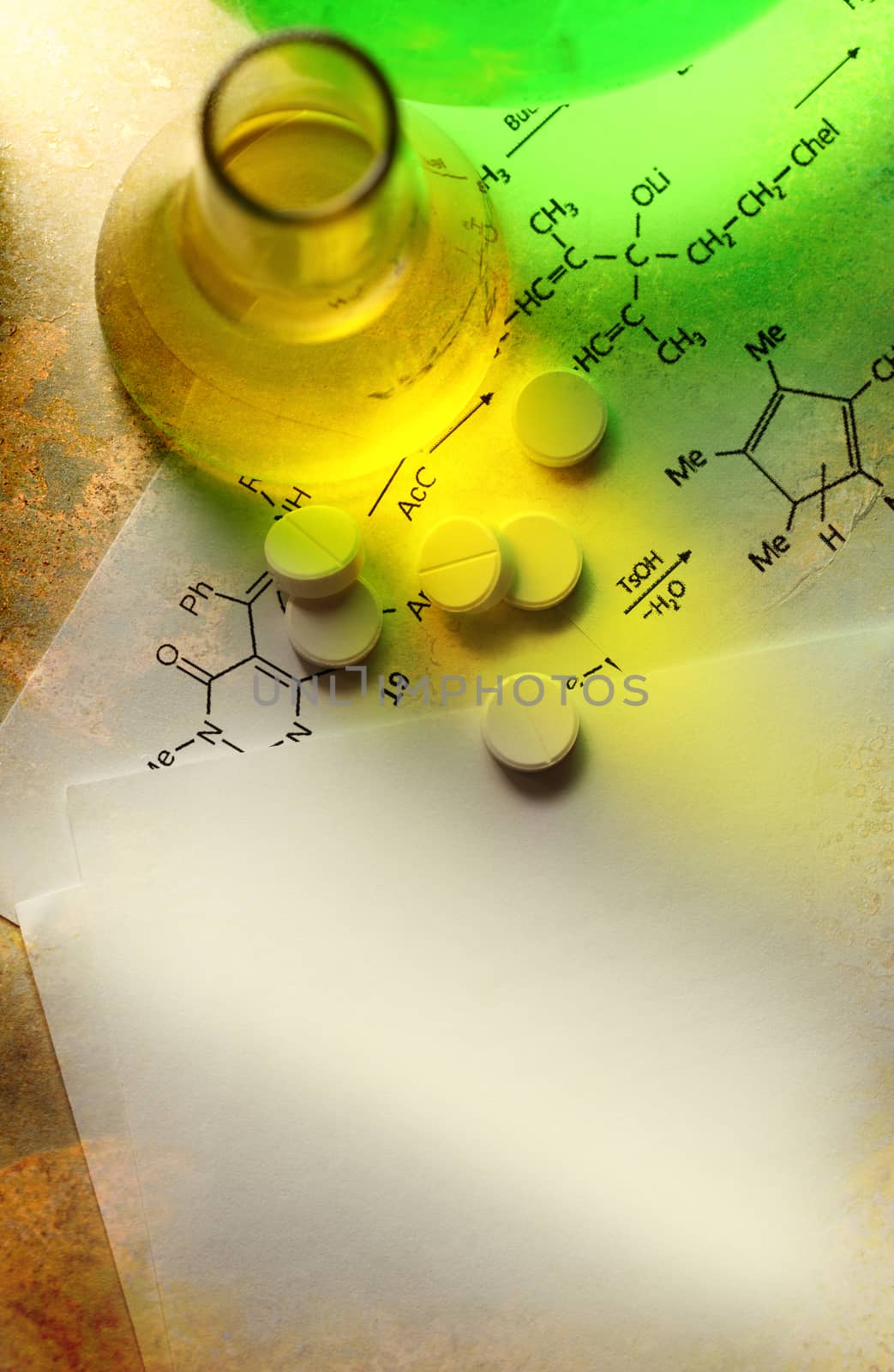 Chemistry reaction formula by Garsya