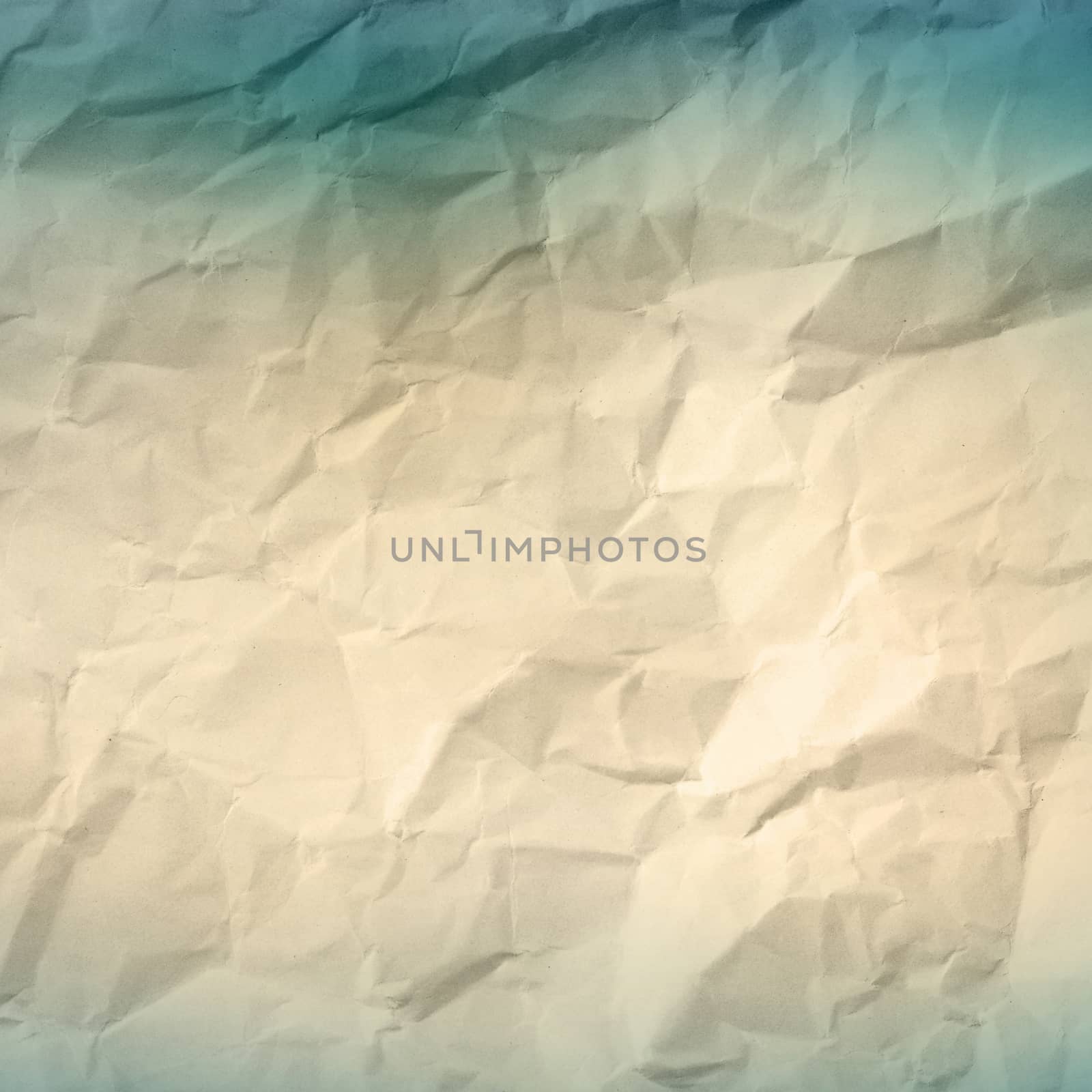 Crumpled grunge paper texture or background