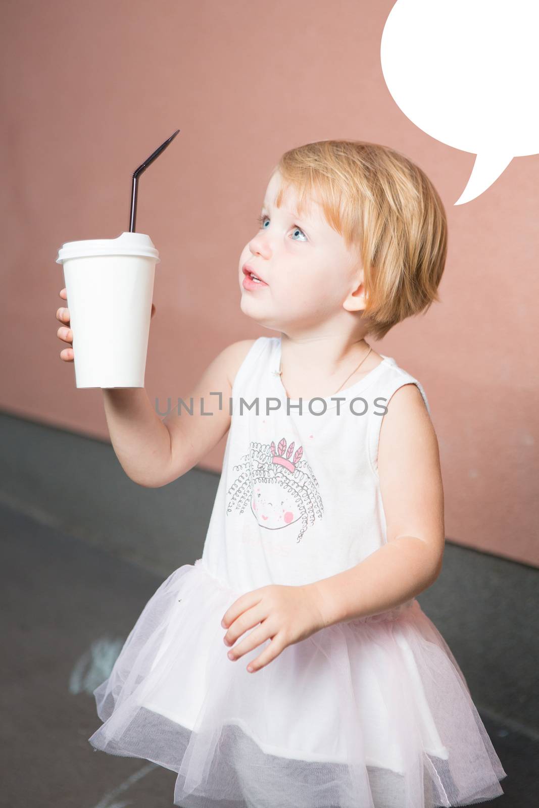 Healthy kid, milk  by sarymsakov