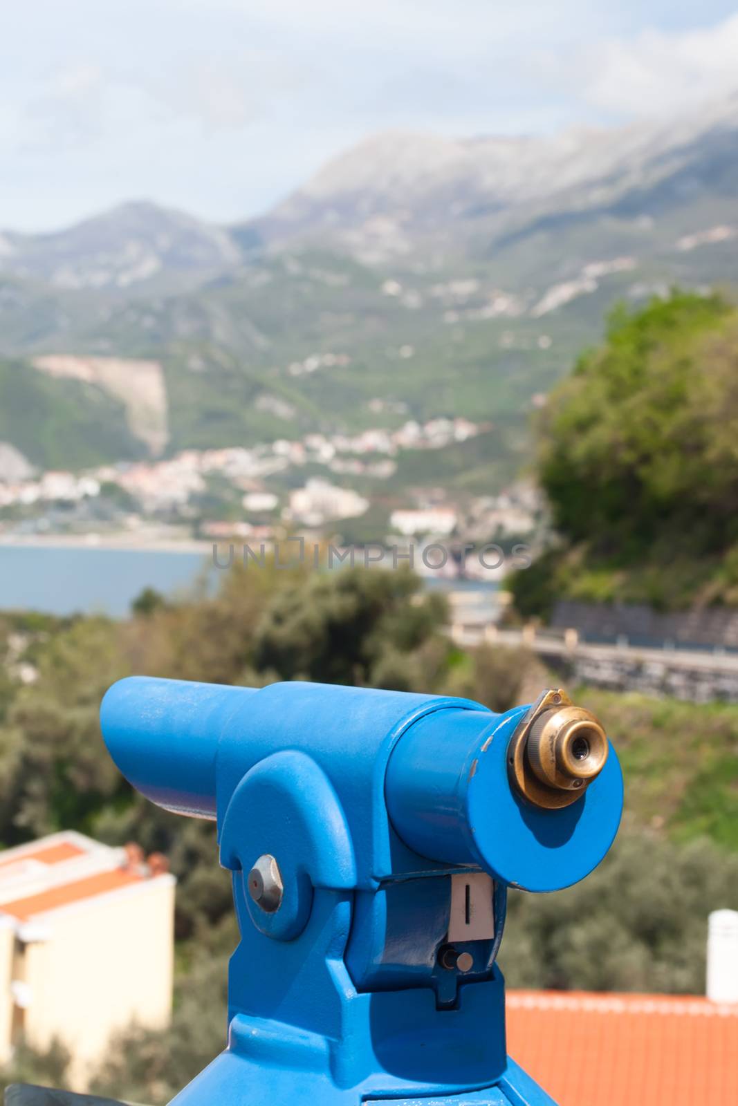 Telescope on the Adriatic sea by Garsya
