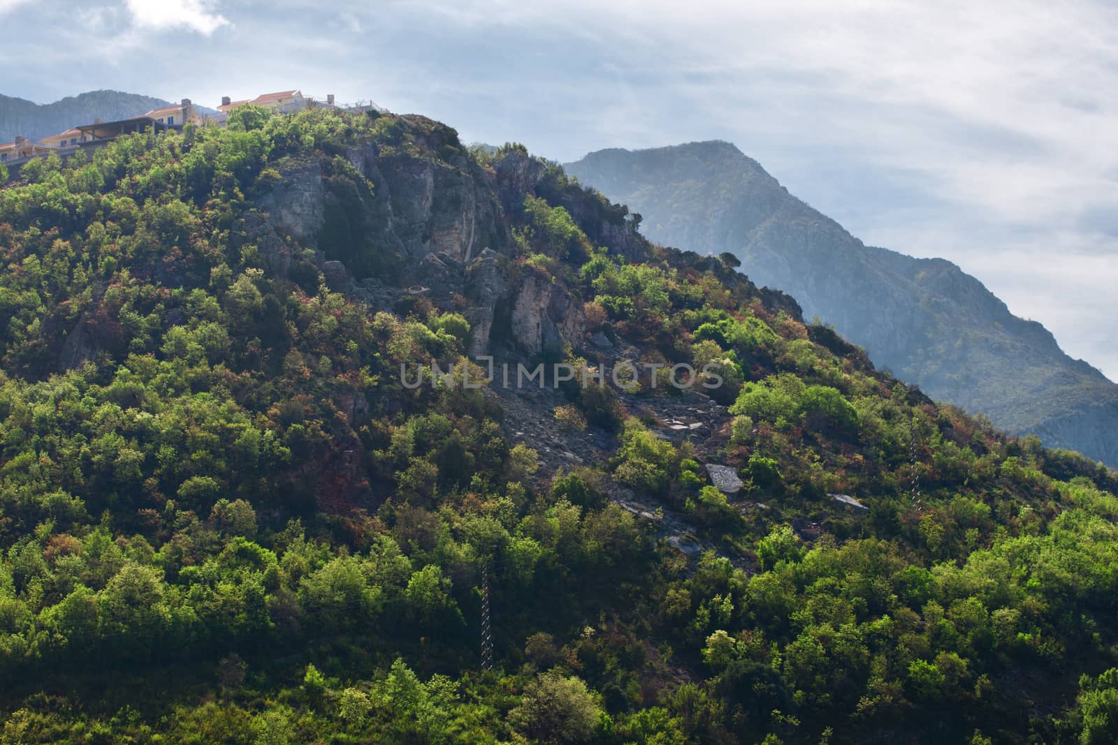 Mountain landscape in Montenegro by Garsya