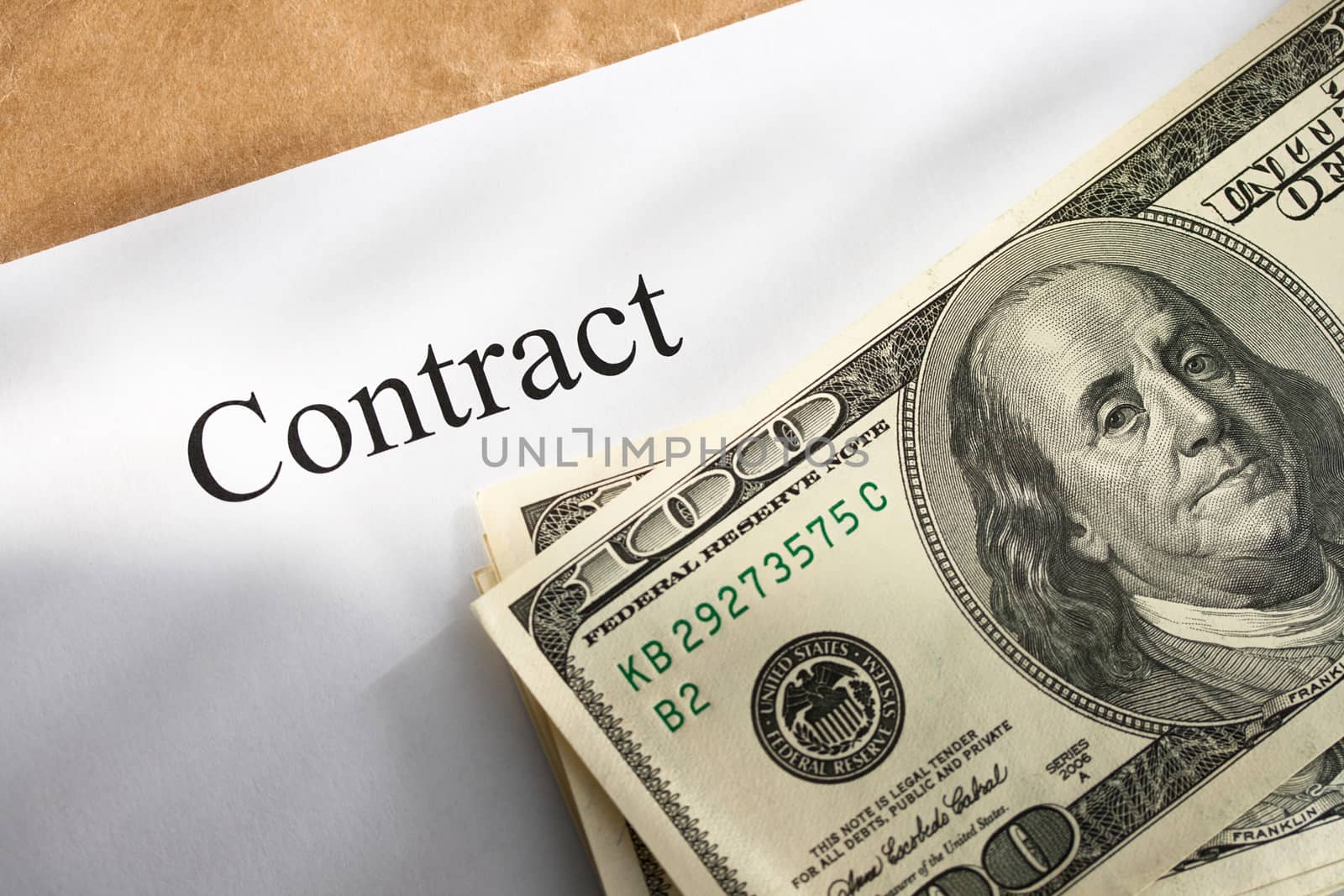 Contract conception with money by Garsya