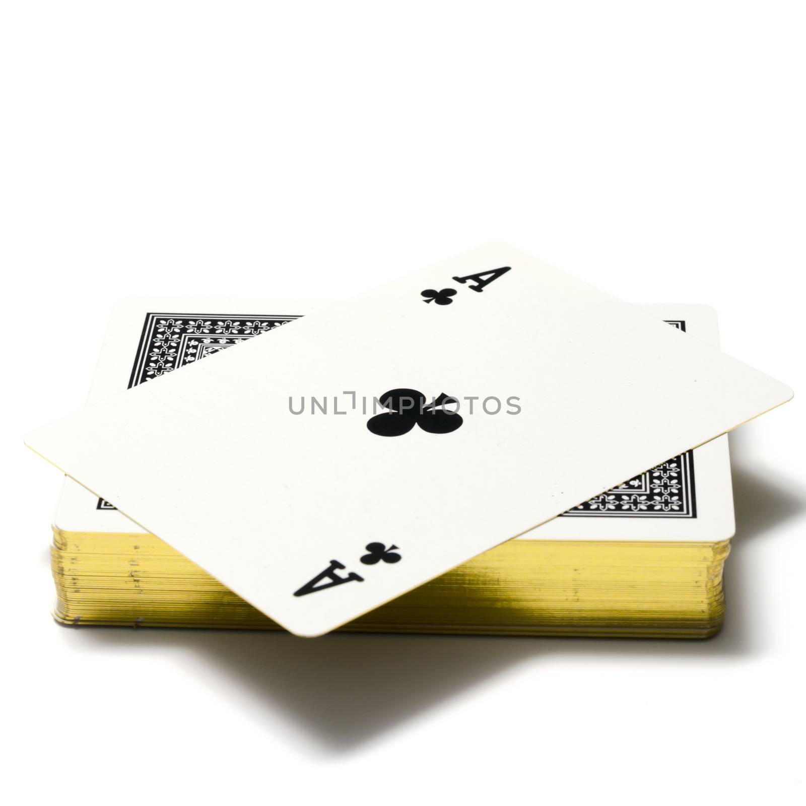ace card on a white background