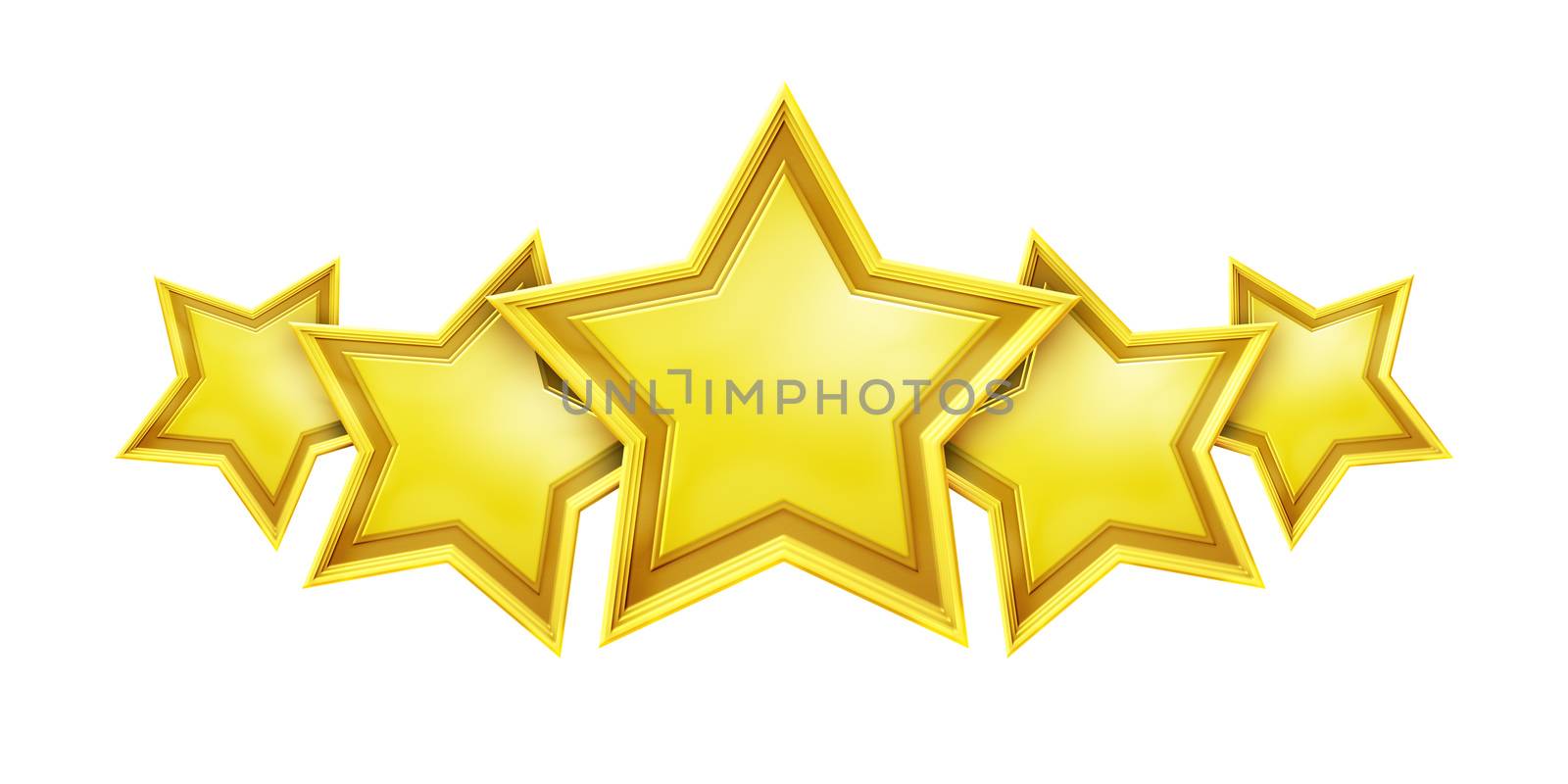 An image of a five star rating service