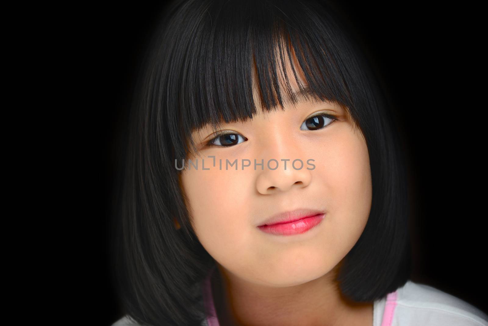 Asian girl smiling by antpkr