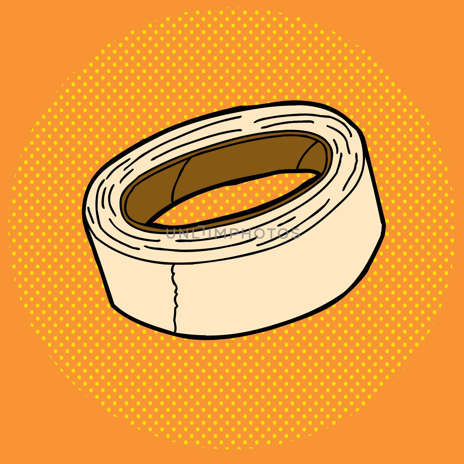 Masking Tape Roll by TheBlackRhino
