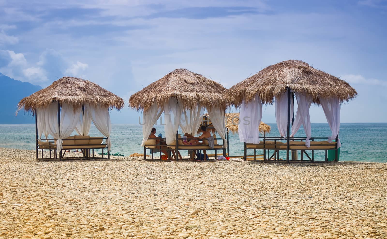 beach gazebos by vrvalerian