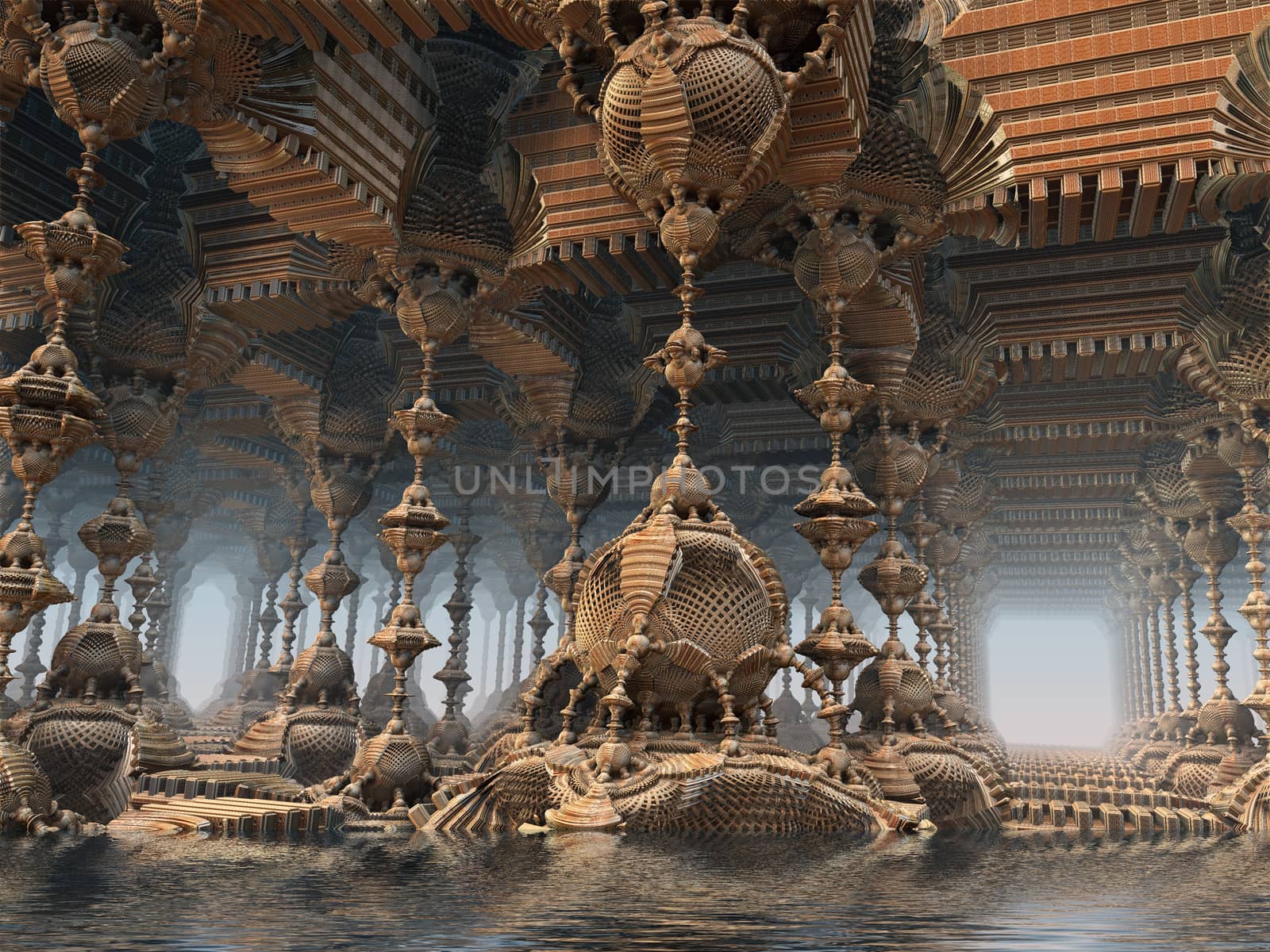 Computer rendered virtual scenery by stocklady