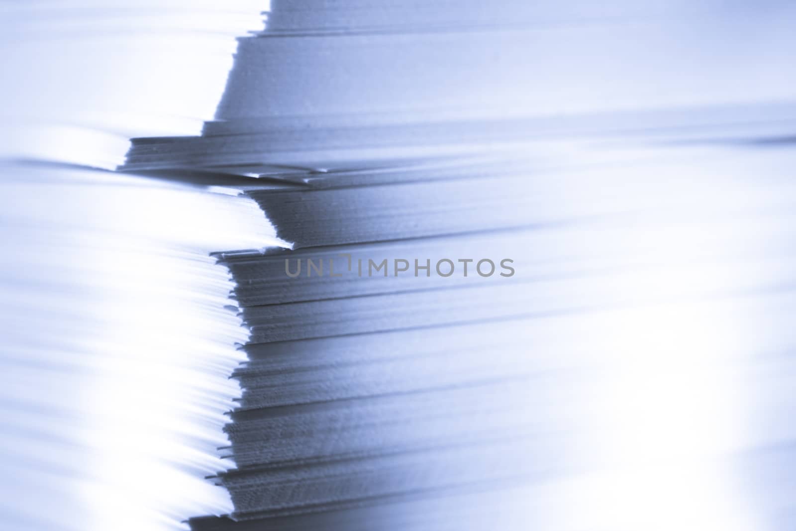 Stack of paper cards by Garsya