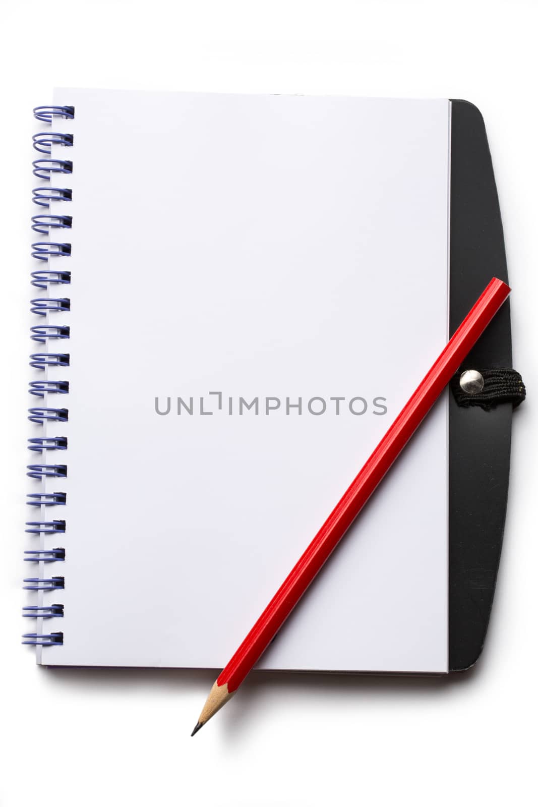 Notepad on the white background by Garsya