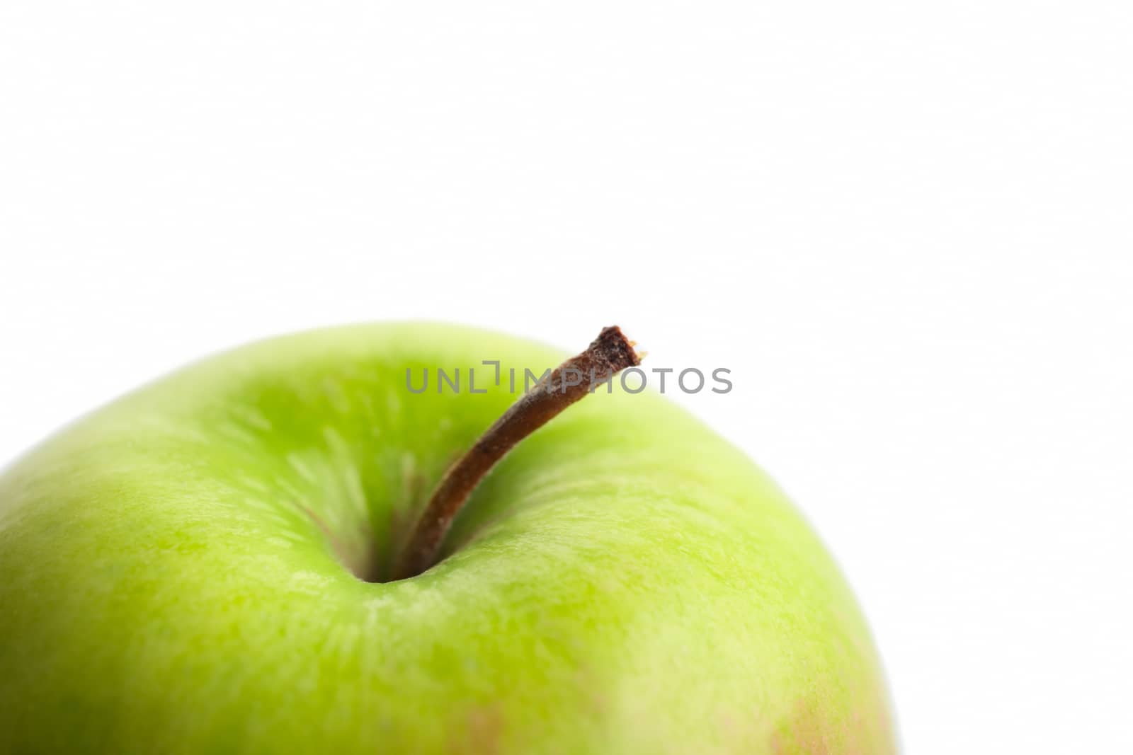 Green apple by marynamyshkovska