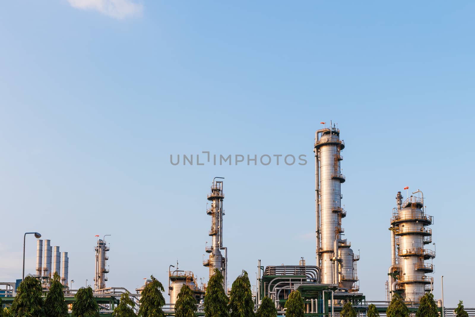 industrial of oil petrochemical factory by blackzheep