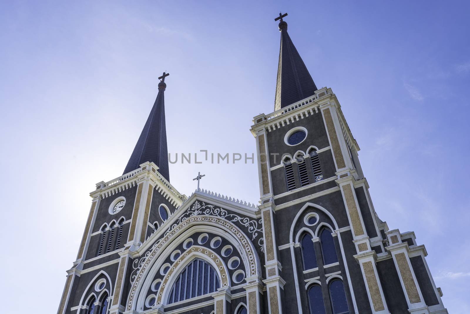 Beautiful Church, Catholic Church, Jantaburi Province, Thailand