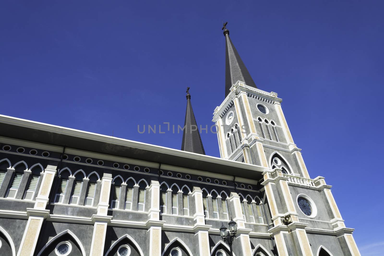 Beautiful Christian Church, Catholic Church, Jantaburi Province, Thailand