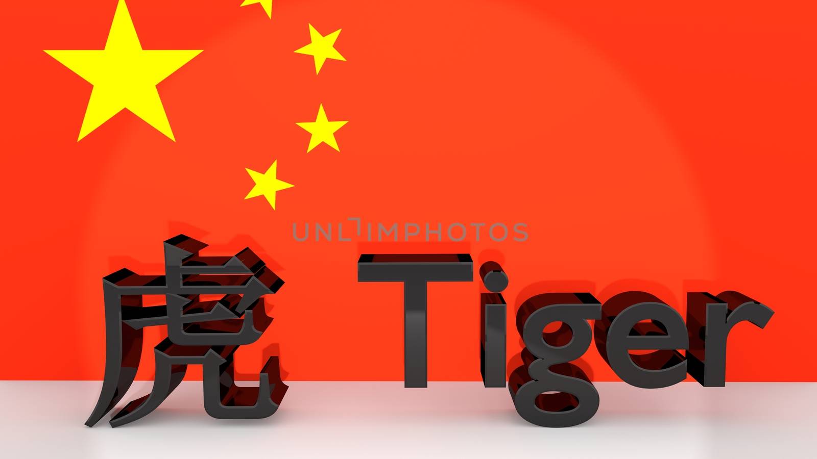 Chinese Zodiac Sign Tiger with translation by MarkDw