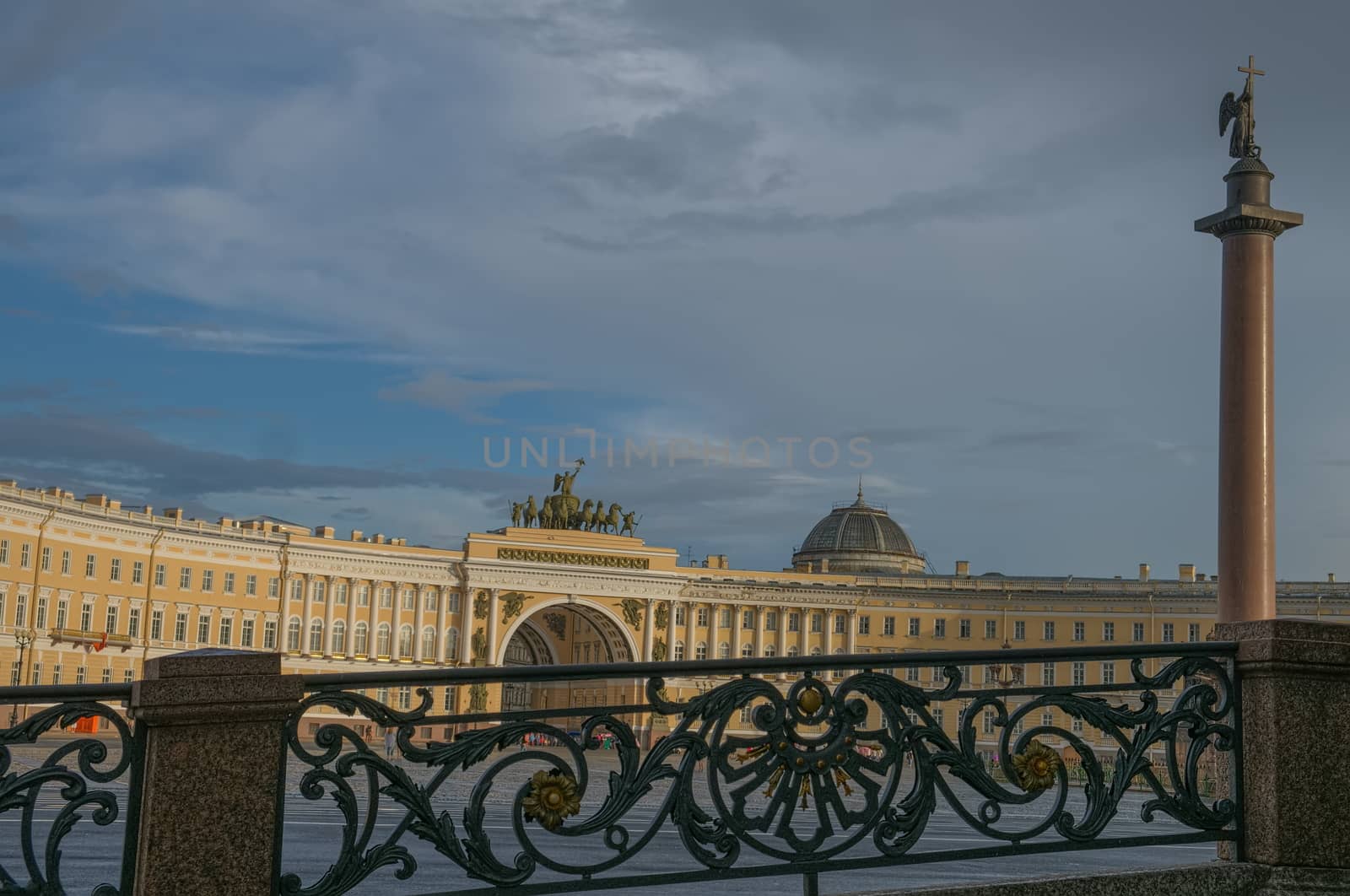 View of Palace Square.St Petersburg, Russia