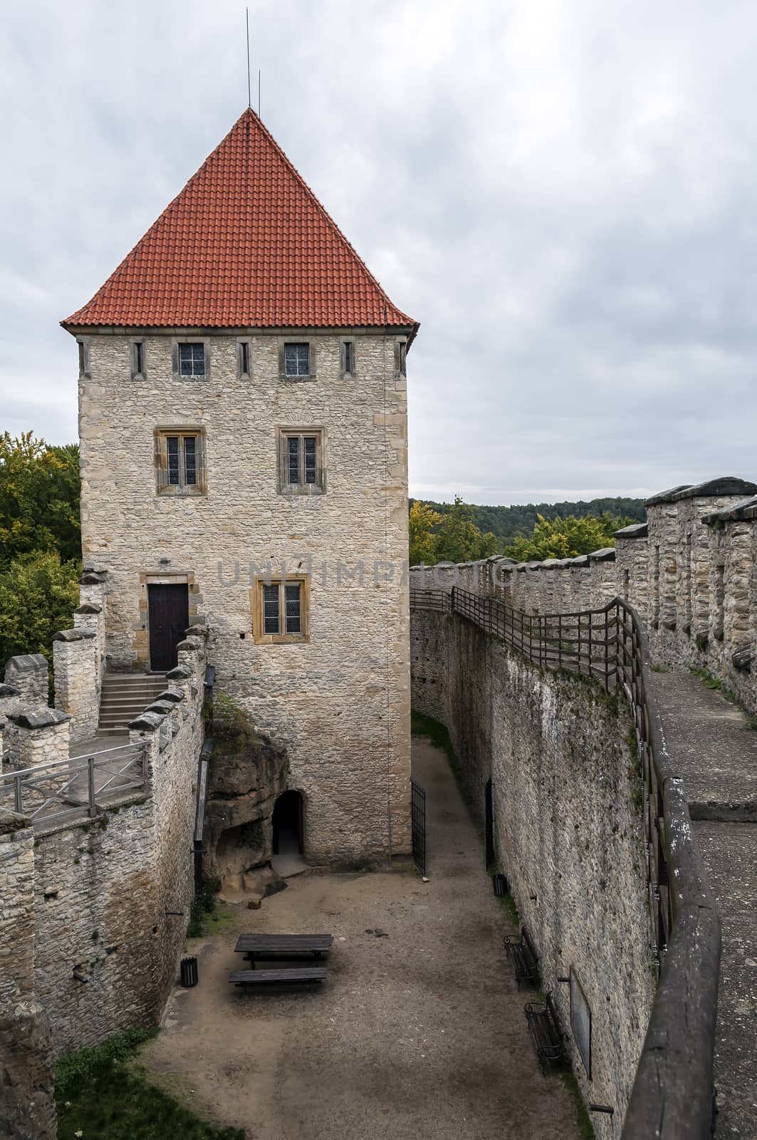 Medieval castle. by FER737NG