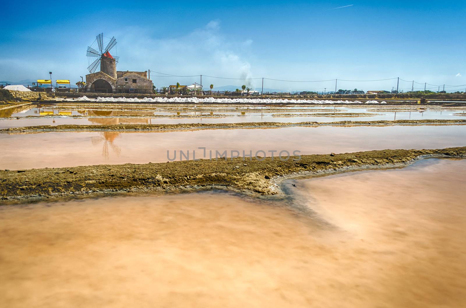 The Salt Flats of Trapani, Sicily, Italy