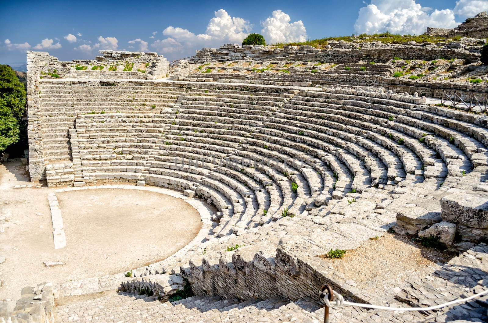Greek Theatre of Segesta, Sicily, Italy, Summer 2014