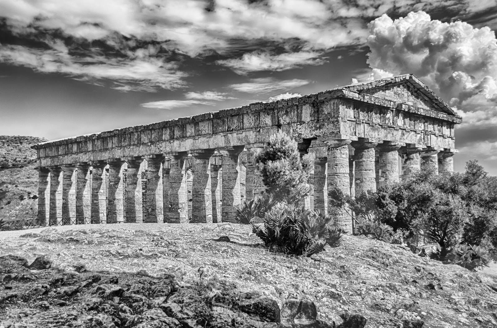 Greek Temple of Segesta, Sicily, Italy summer 2014