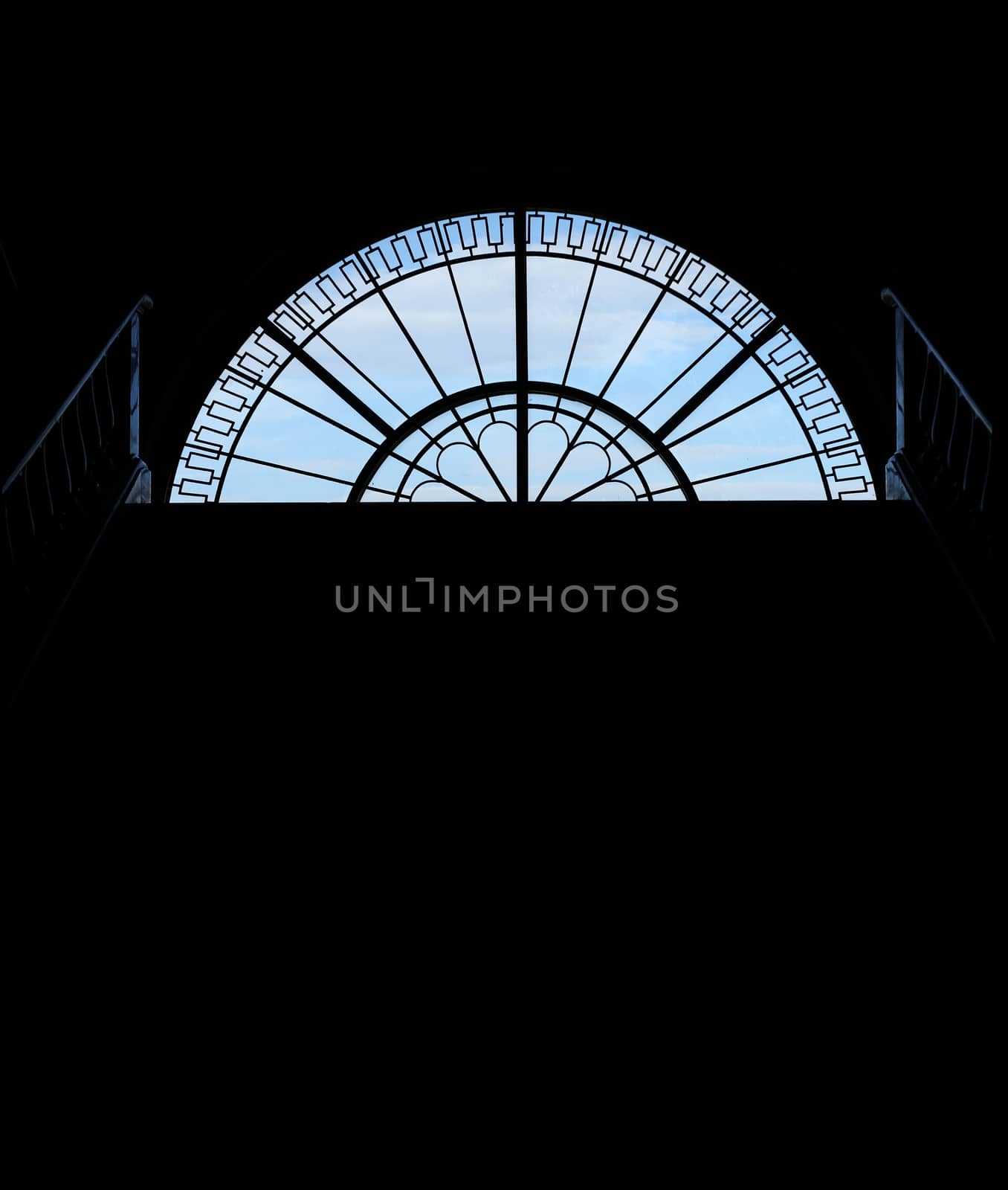  semicircular window backlit by alexkosev