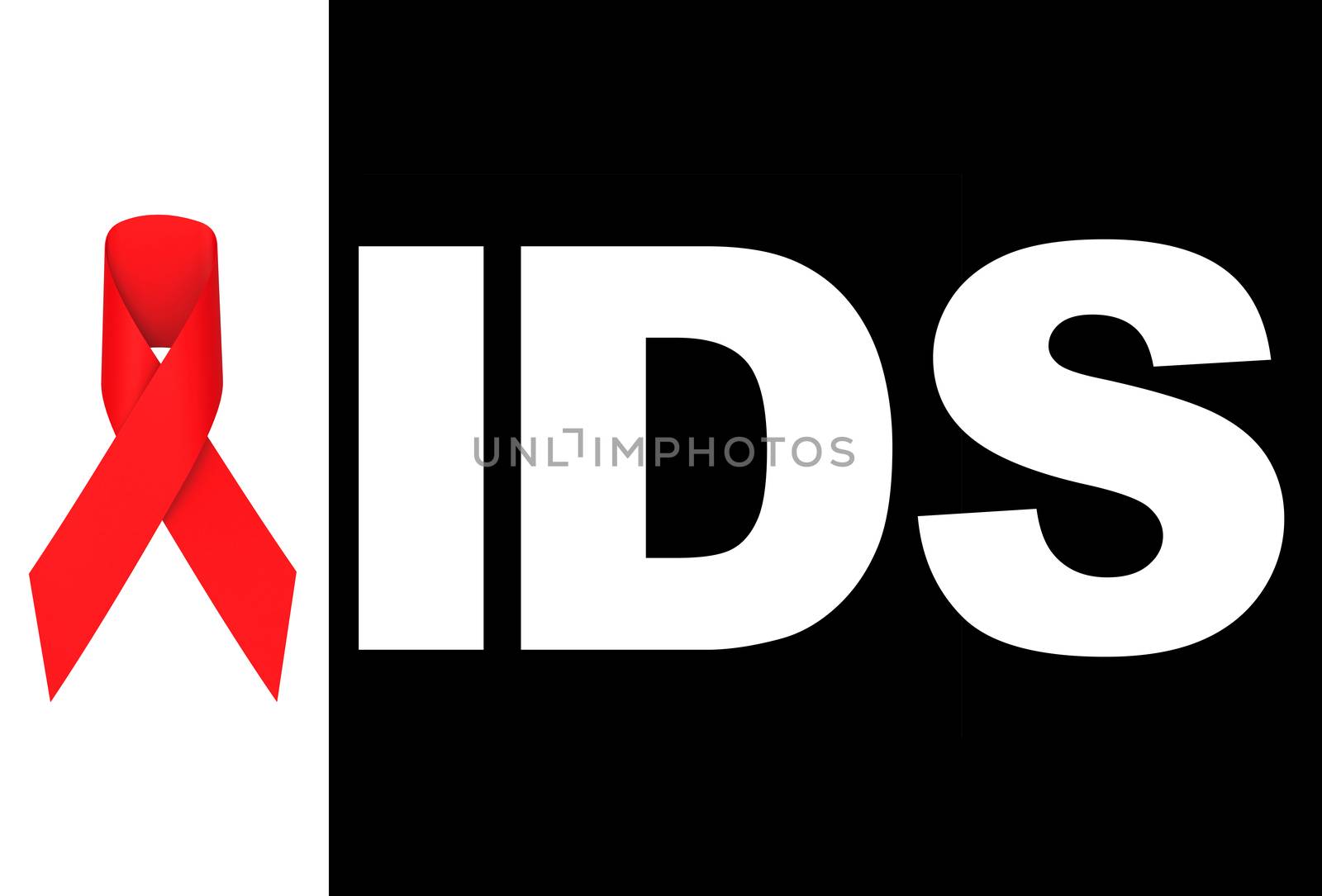 3d generated picture of an AIDS concept