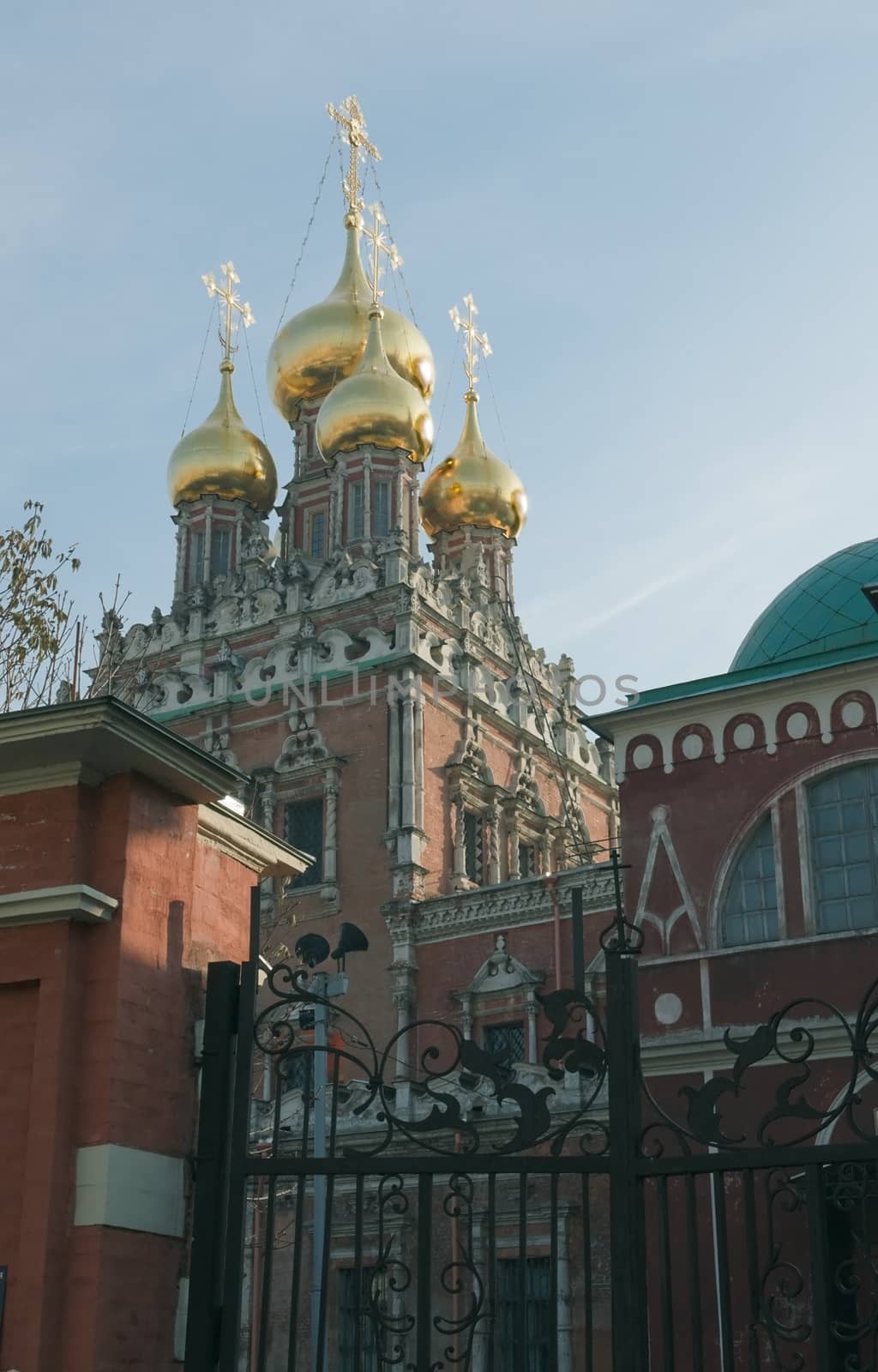 Church of the Resurrection in Kadashevsky Lane in Moscow