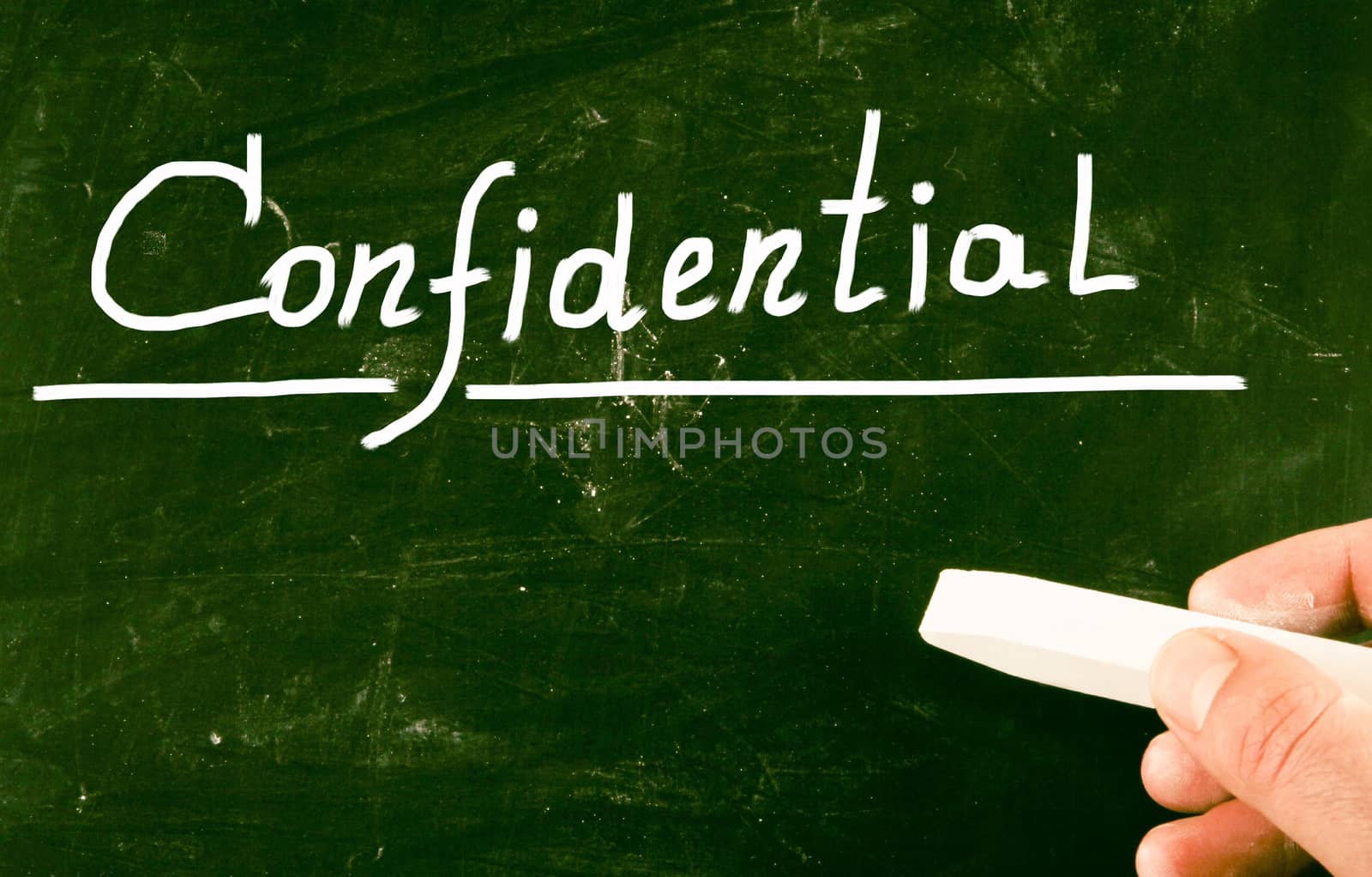 confidential concept