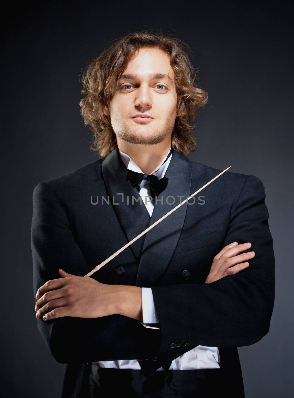 Portrait of a Young Conductor. by courtyardpix