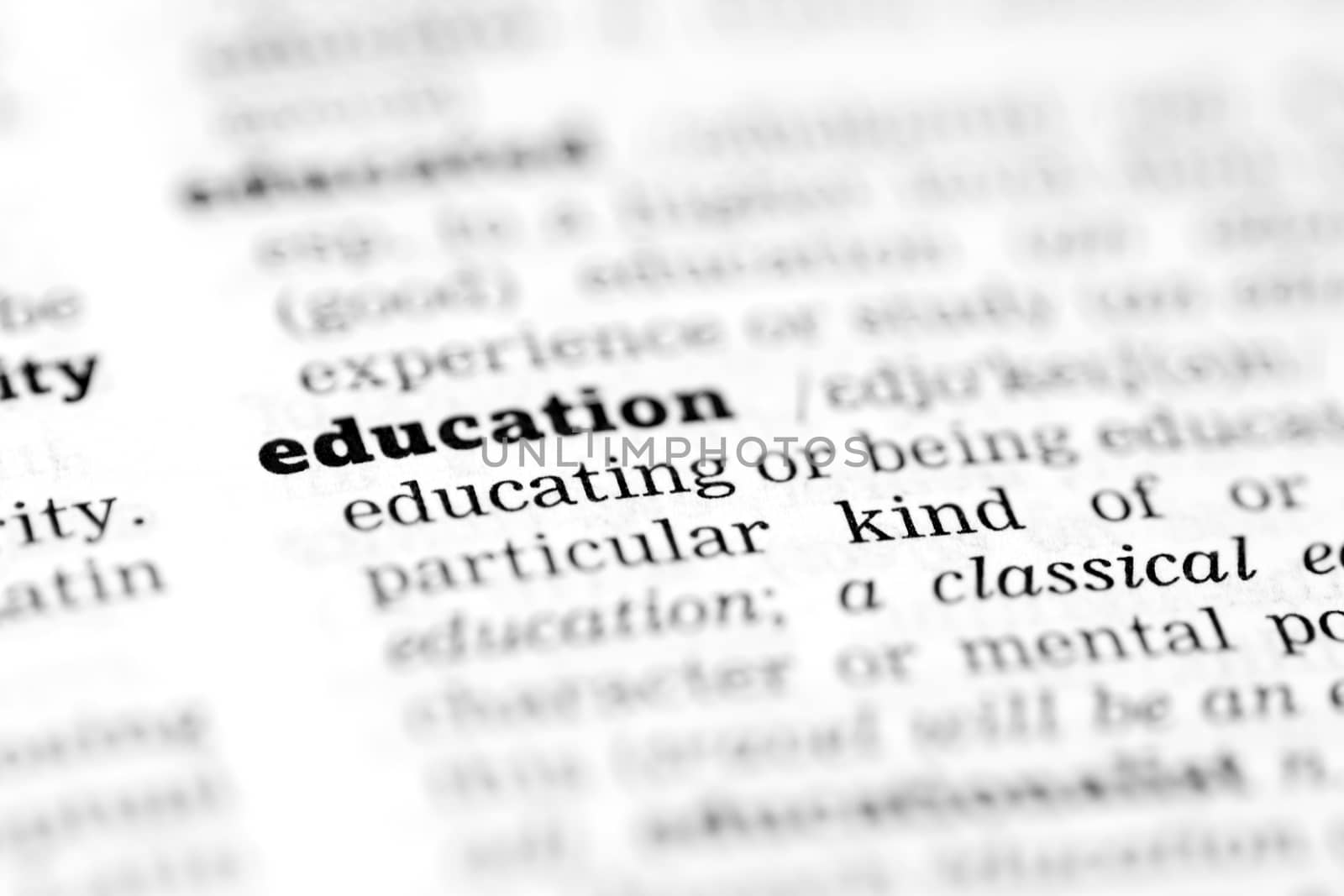 Education - dictionary definition