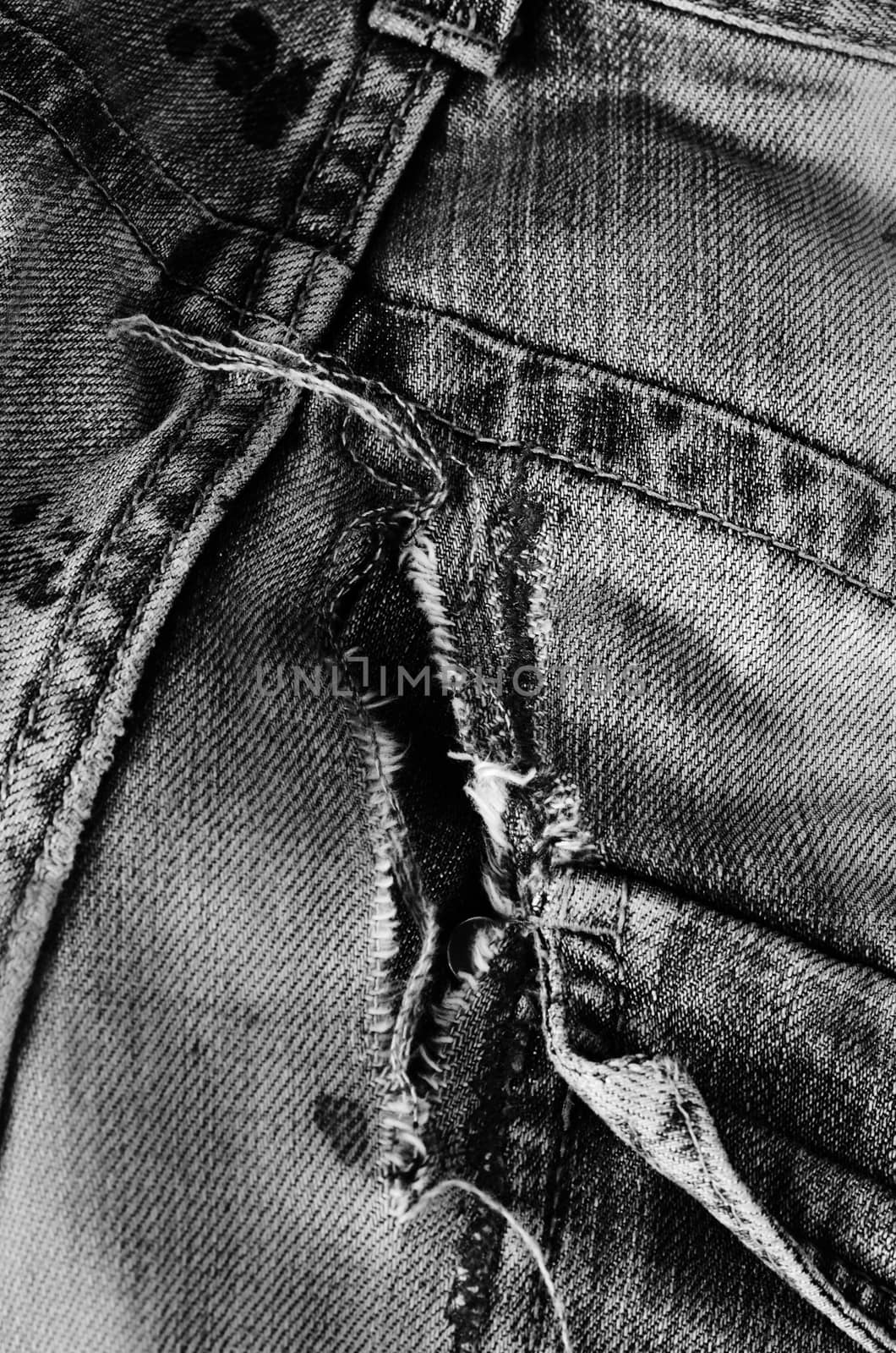 old jeans detail 