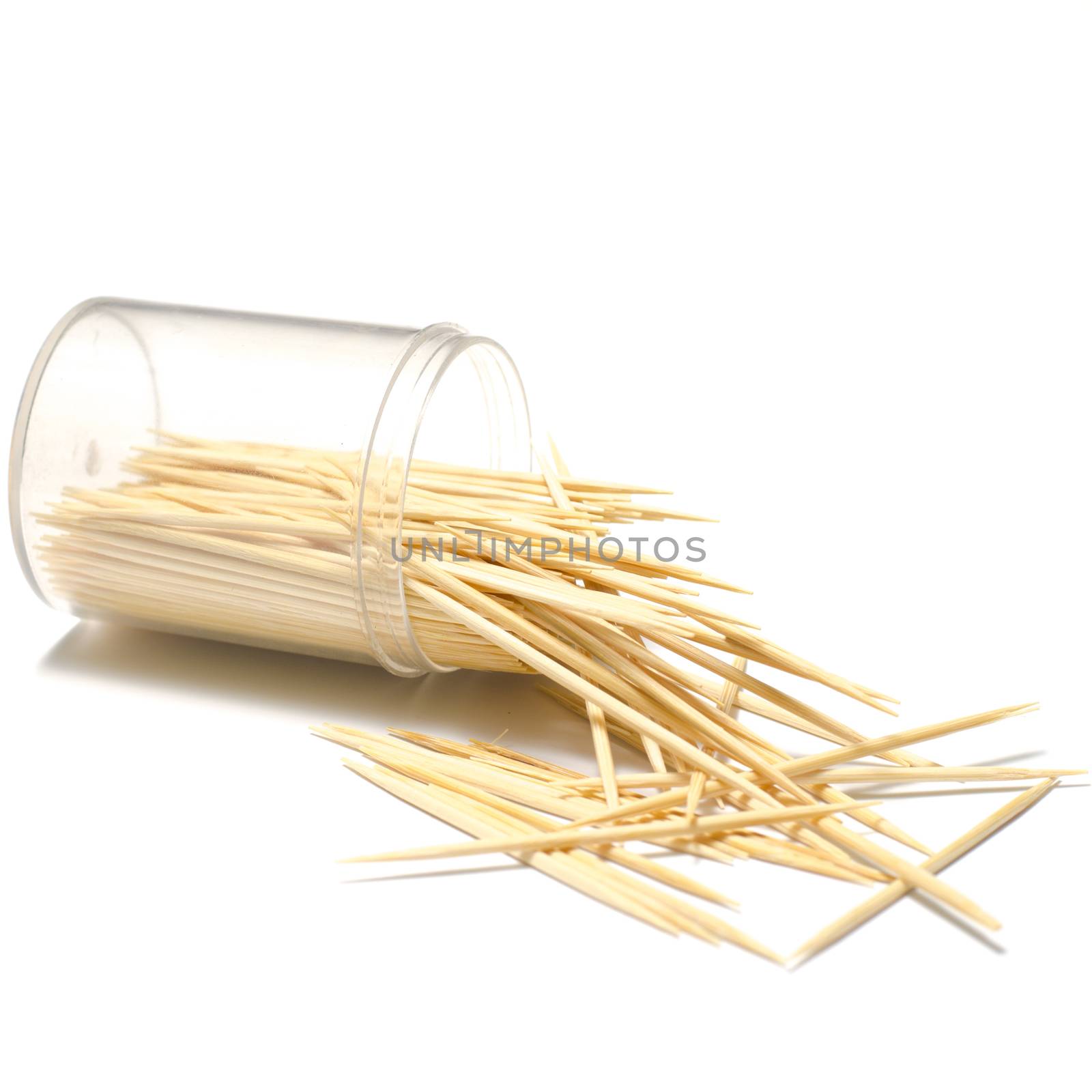 toothpicks on a white background