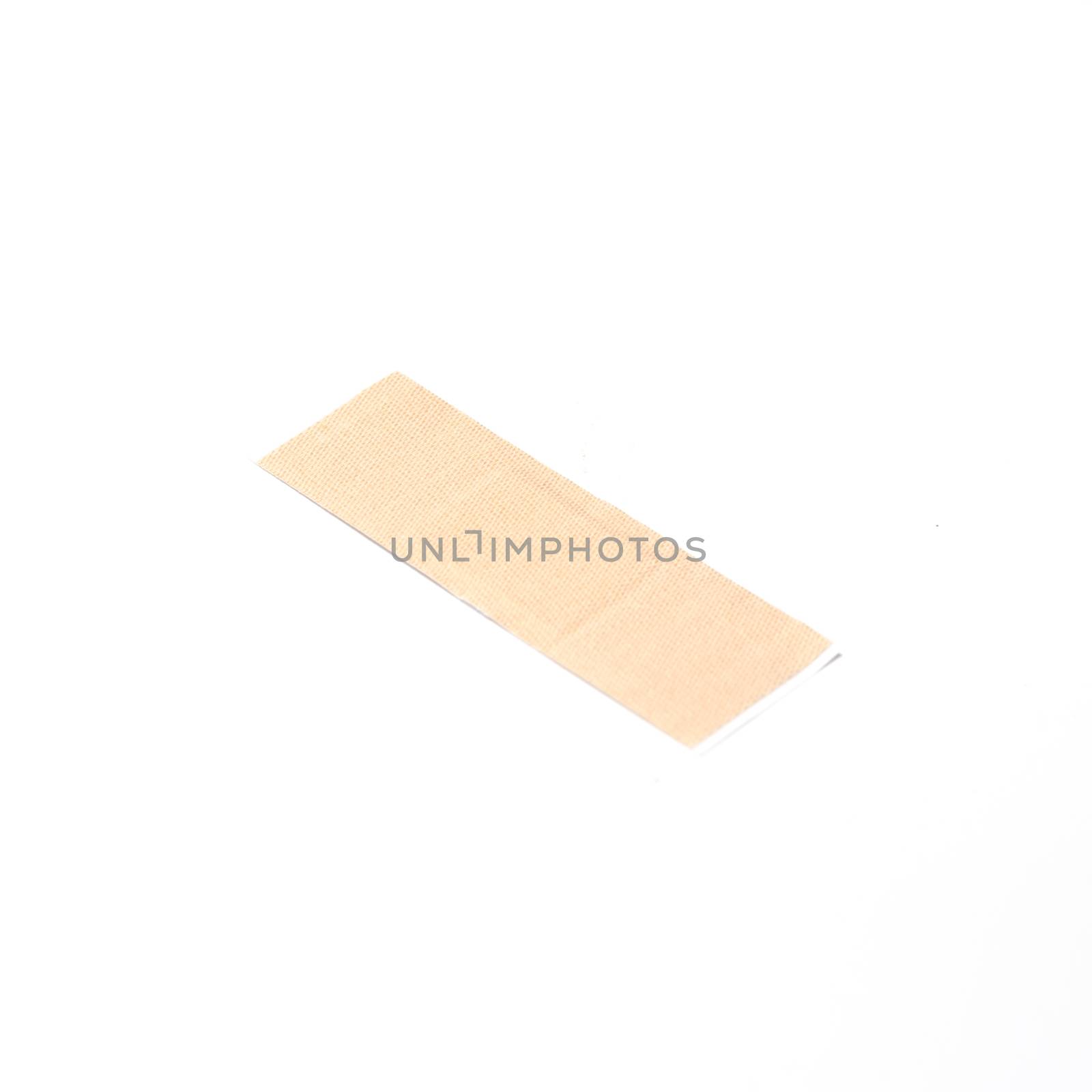 plaster bandage on a white background