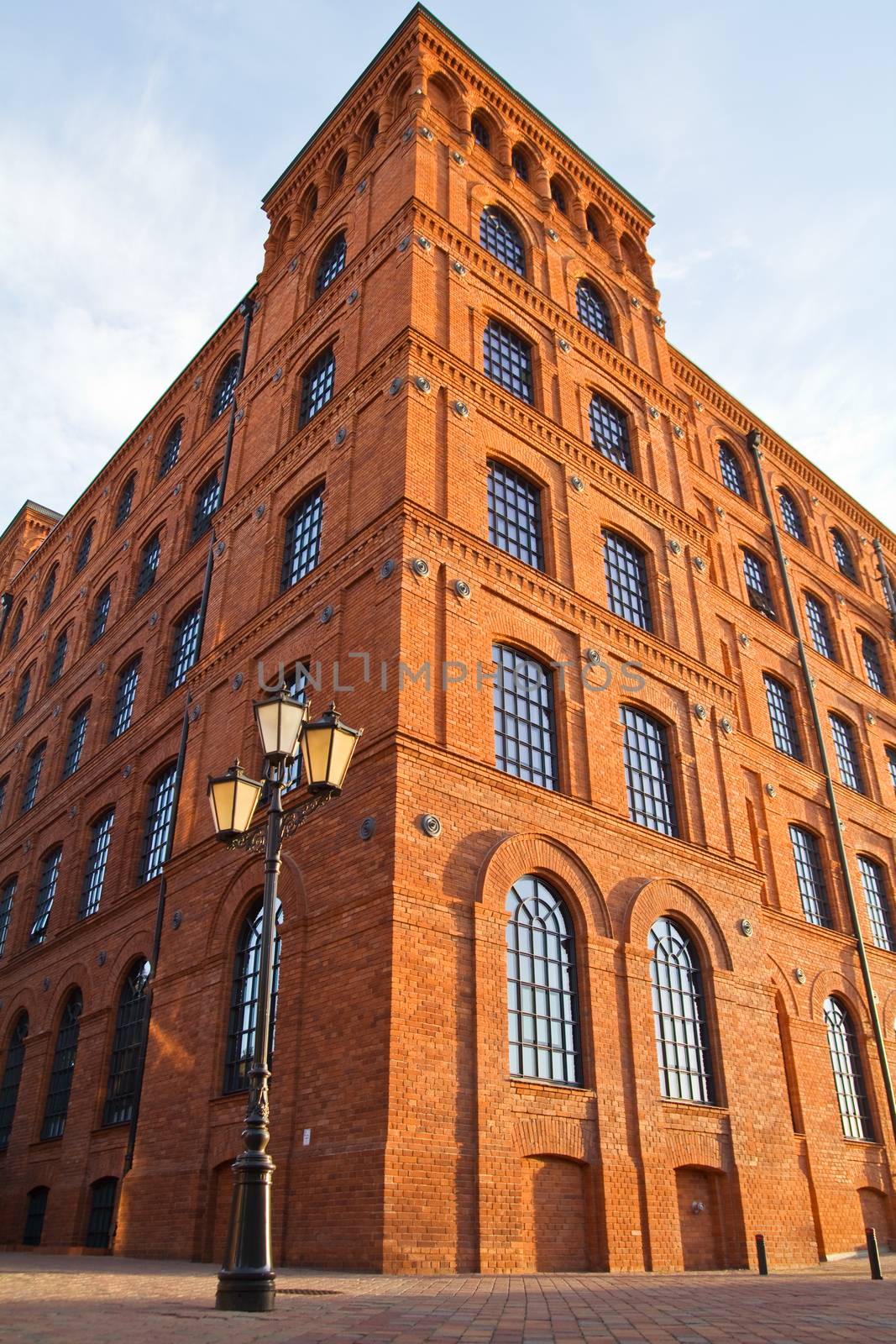 Restored old factory in city of Lodz, Poland  by MichalLudwiczak