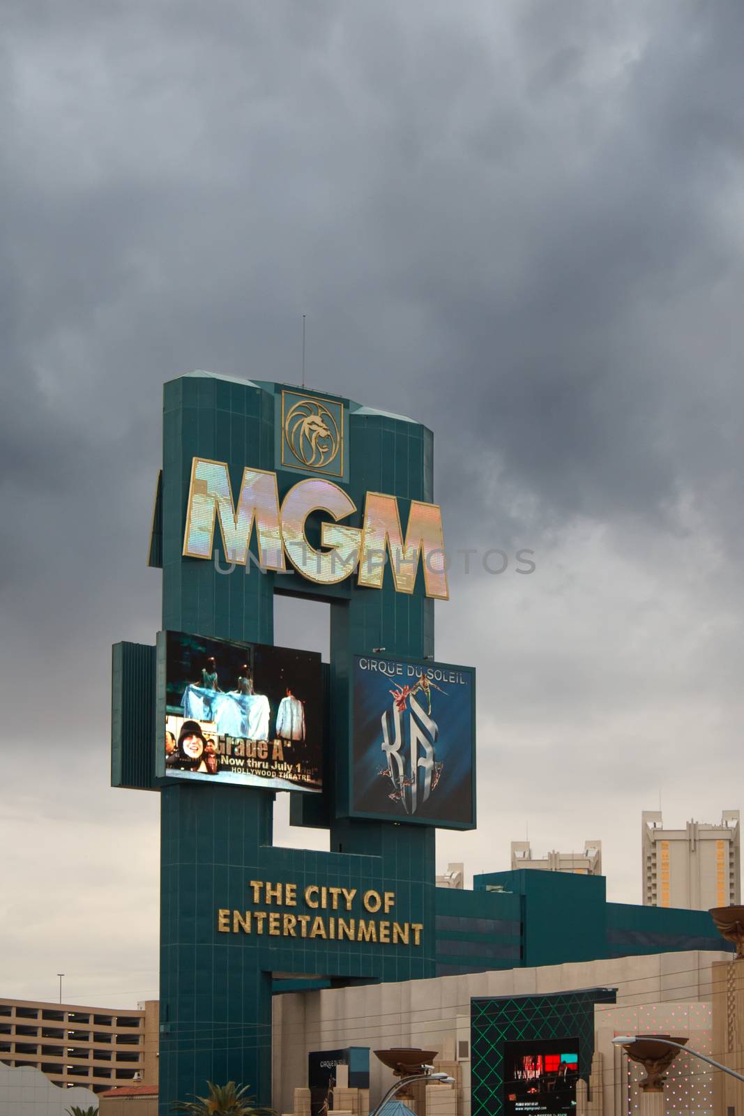LAS VEGAS, NEVADA - May 30, 2009: MGM Casino Hotel in Las Vegas
