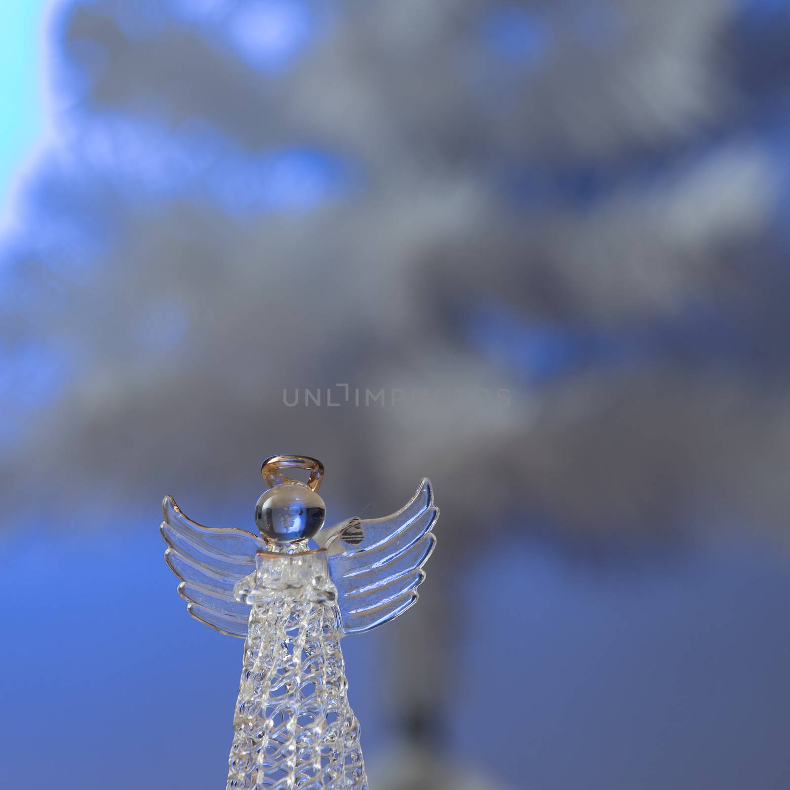 Christmas and New Year decoration. Selective focus. Creative background