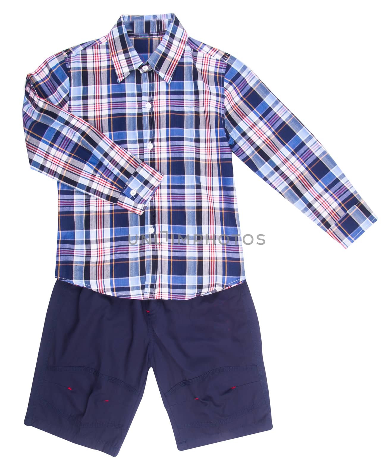 shirt. Children's wear "boy" on background